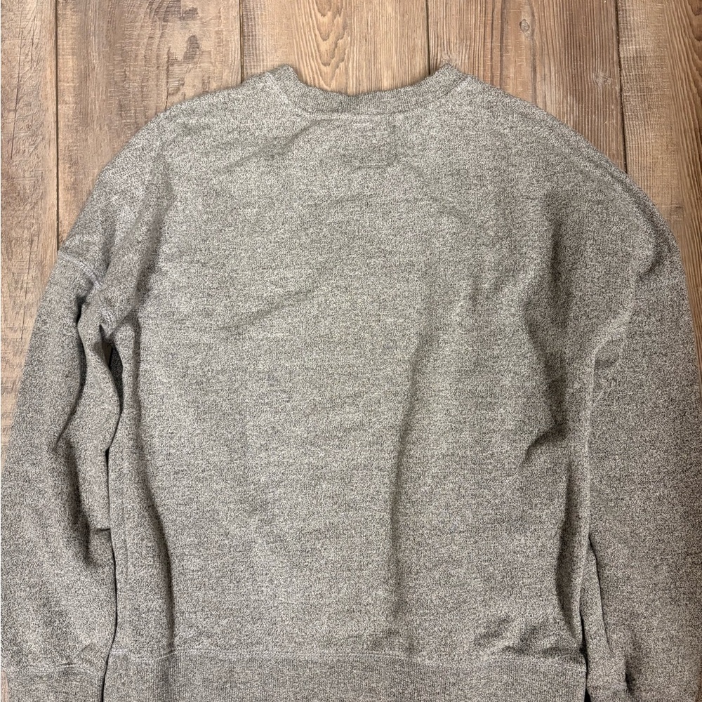 Roots Gray Holiday Graphic Crewneck Sweater - Picture 3 of 4